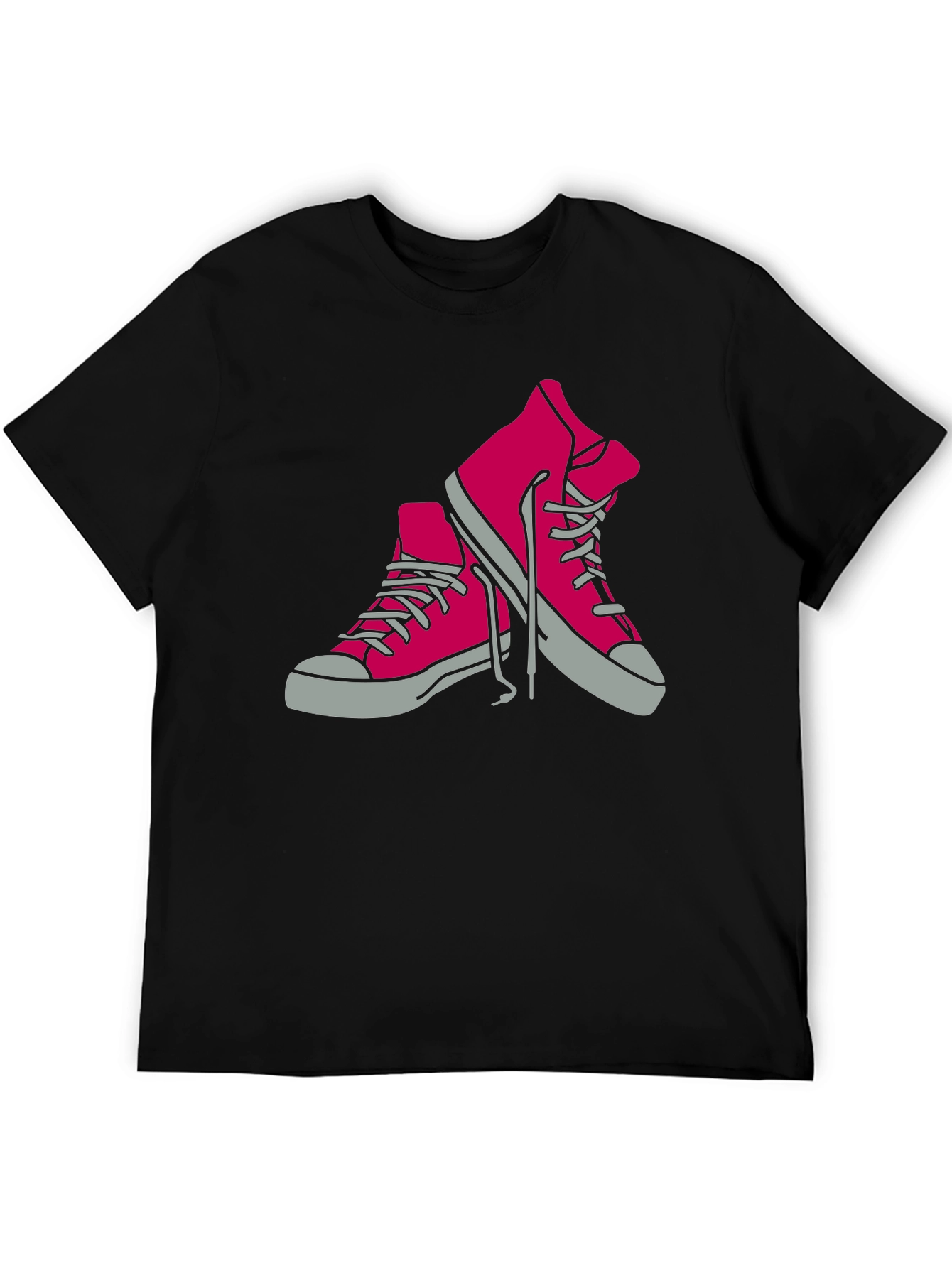 Cool Sneakers Graphic Tee - Casual Style