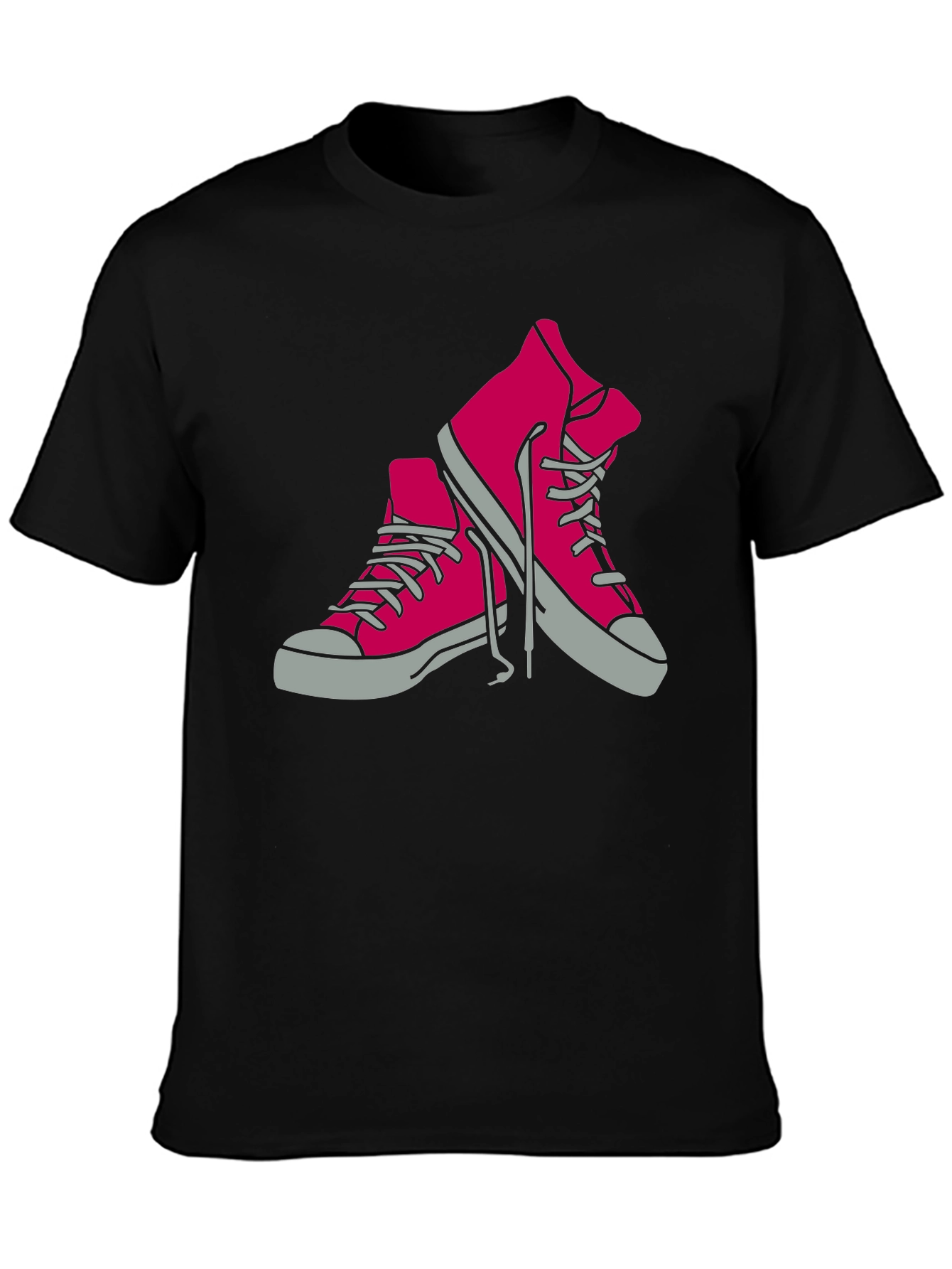 Cool Sneakers Graphic Tee - Casual Style
