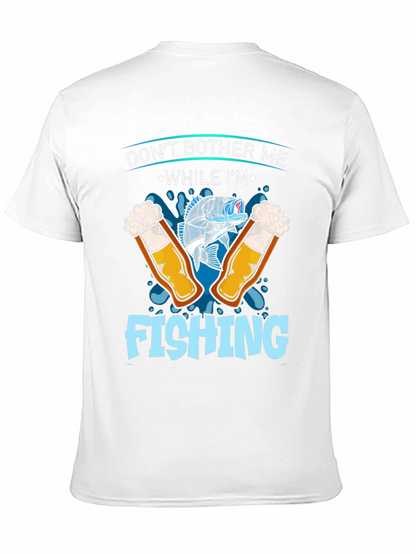 Dont Bother Me Fishing Graphic T-Shirt