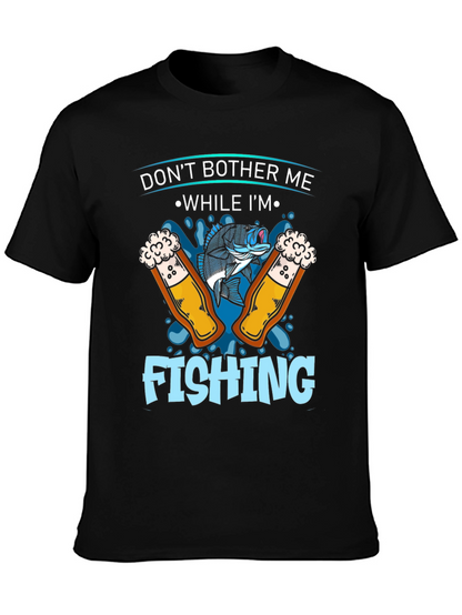 Dont Bother Me Fishing Graphic T-Shirt