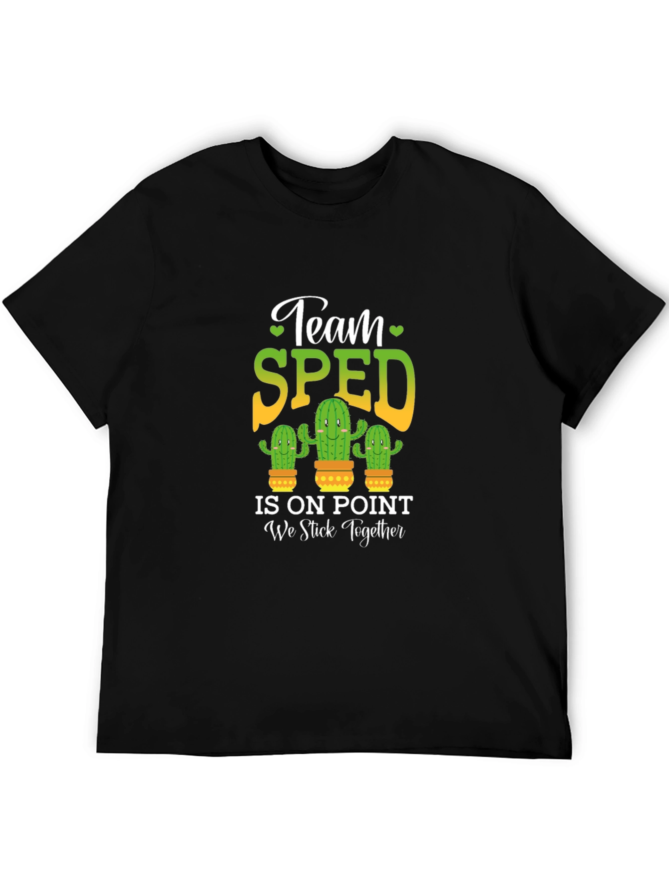 Team SPED Cactus T-Shirt - Special Education Teacher Apparel
