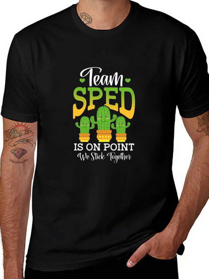 Team SPED Cactus T-Shirt - Special Education Teacher Apparel
