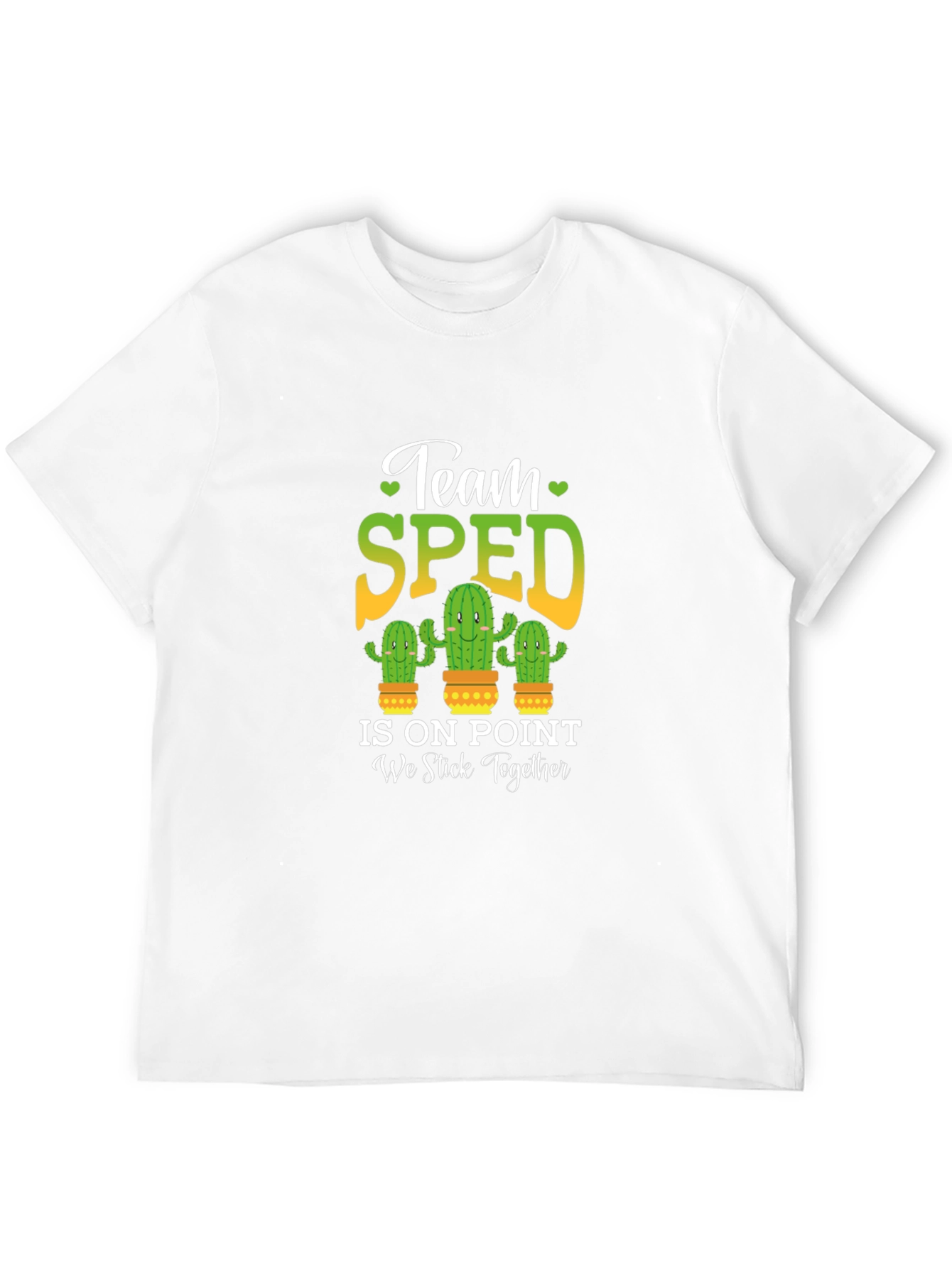 Team SPED Cactus T-Shirt - Special Education Teacher Apparel