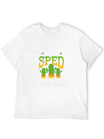 Team SPED Cactus T-Shirt - Special Education Teacher Apparel