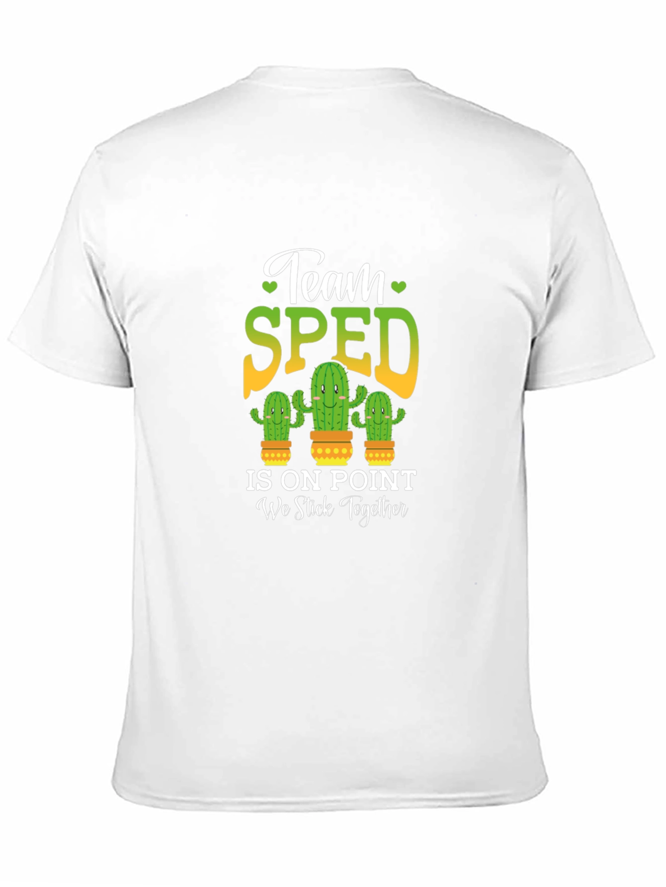 Team SPED Cactus T-Shirt - Special Education Teacher Apparel