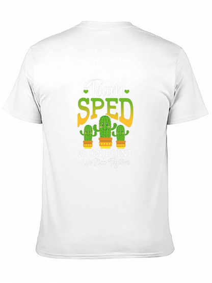 Team SPED Cactus T-Shirt - Special Education Teacher Apparel