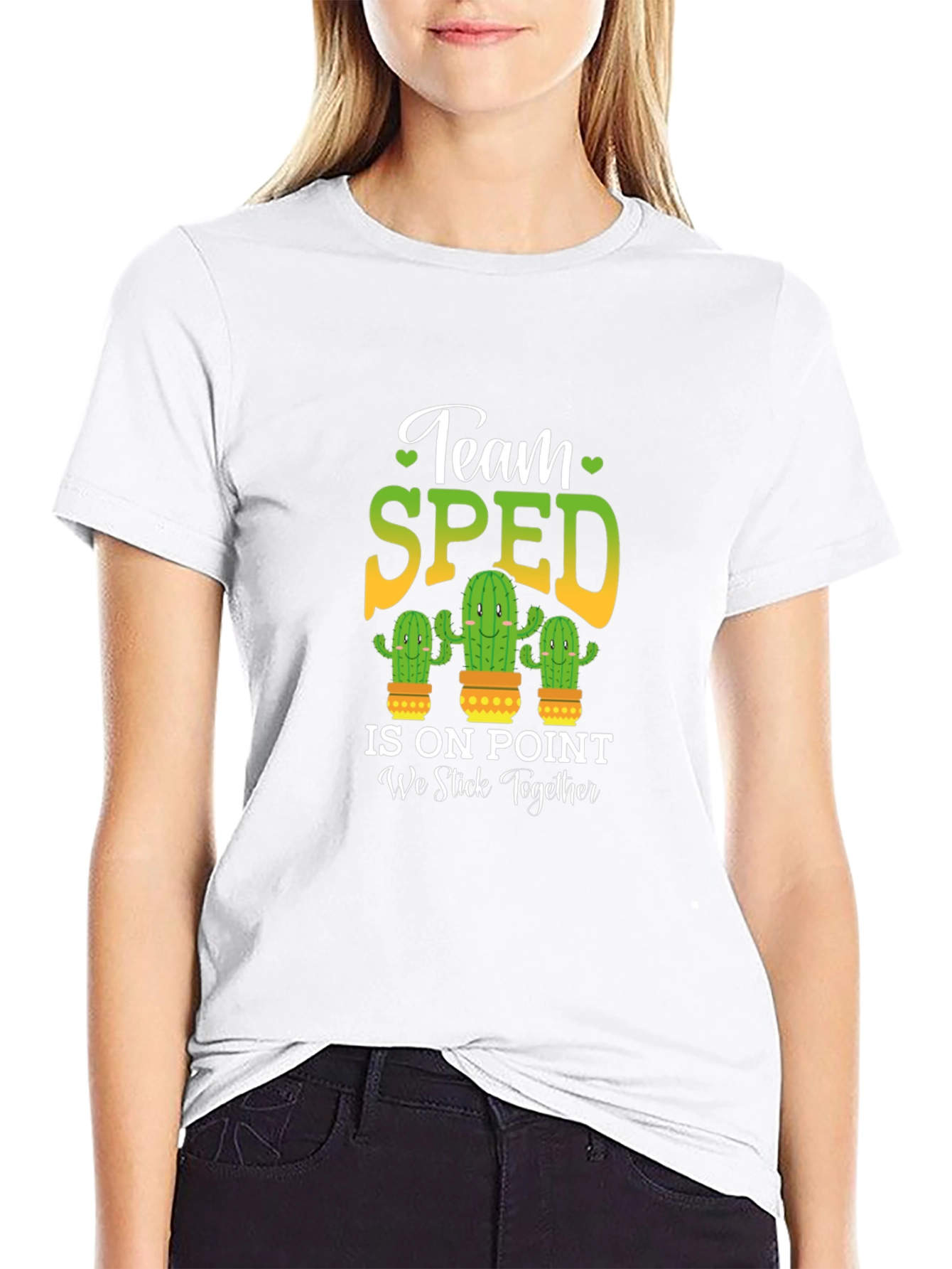 Team SPED Cactus T-Shirt - Special Education Teacher Apparel