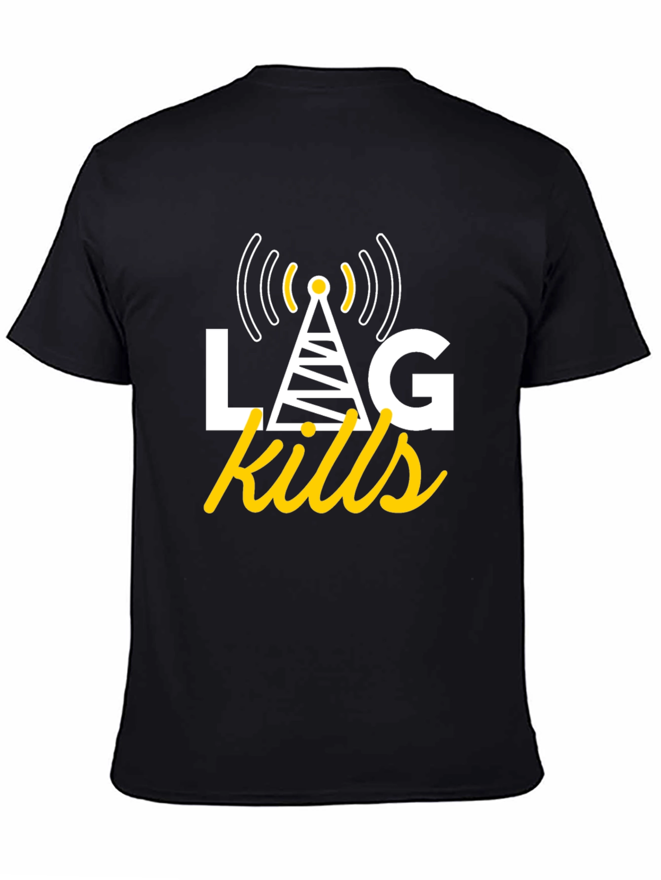 LAG Kills T-Shirt: Gamer Humor Apparel