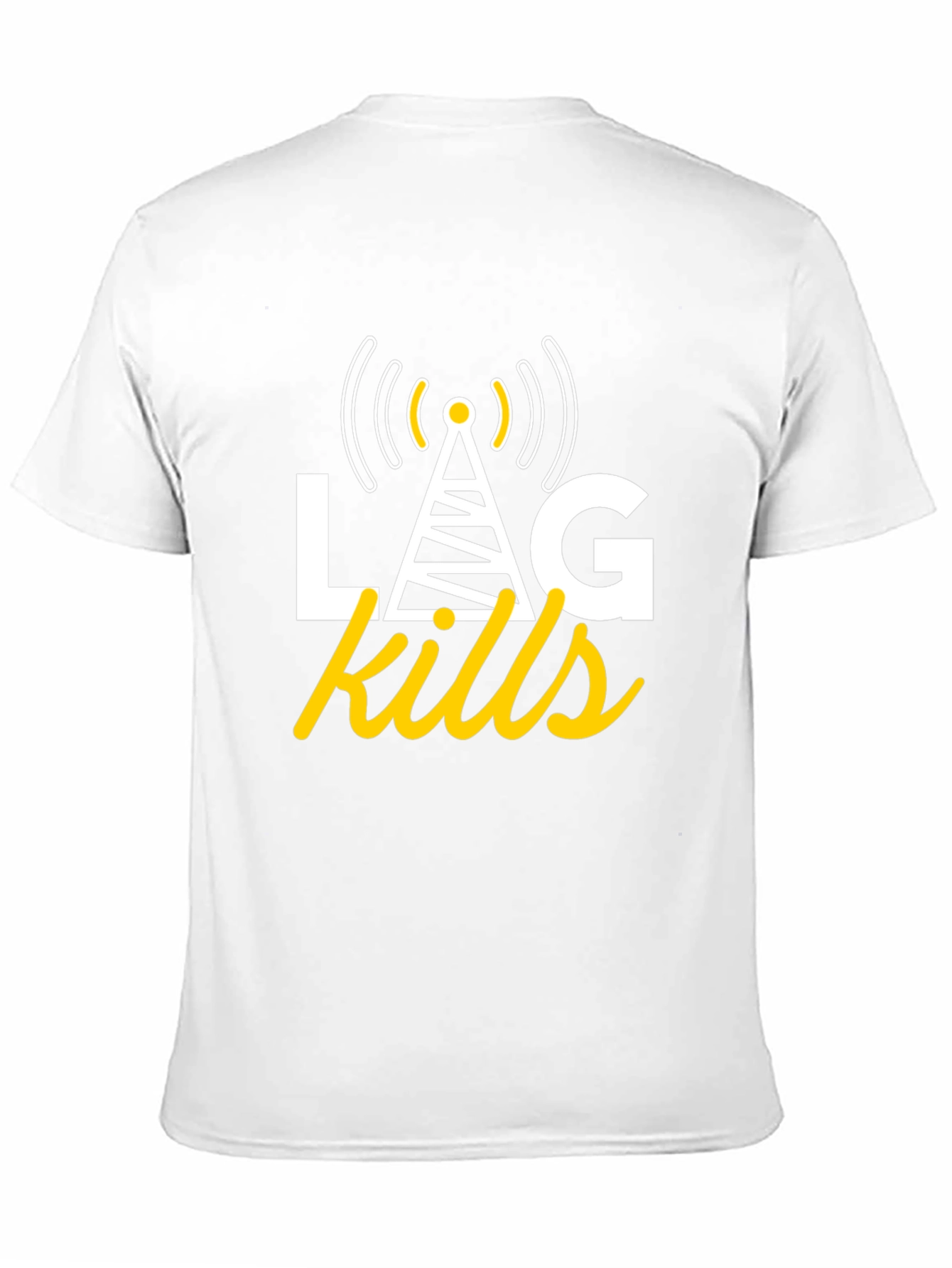 LAG Kills T-Shirt: Gamer Humor Apparel