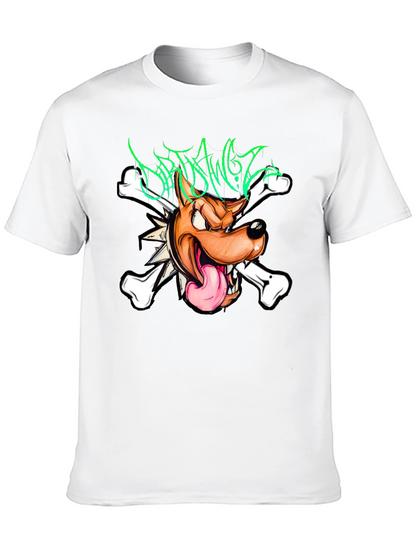 Dirty Dawgz T-Shirt - Edgy Cartoon Dog Graphic