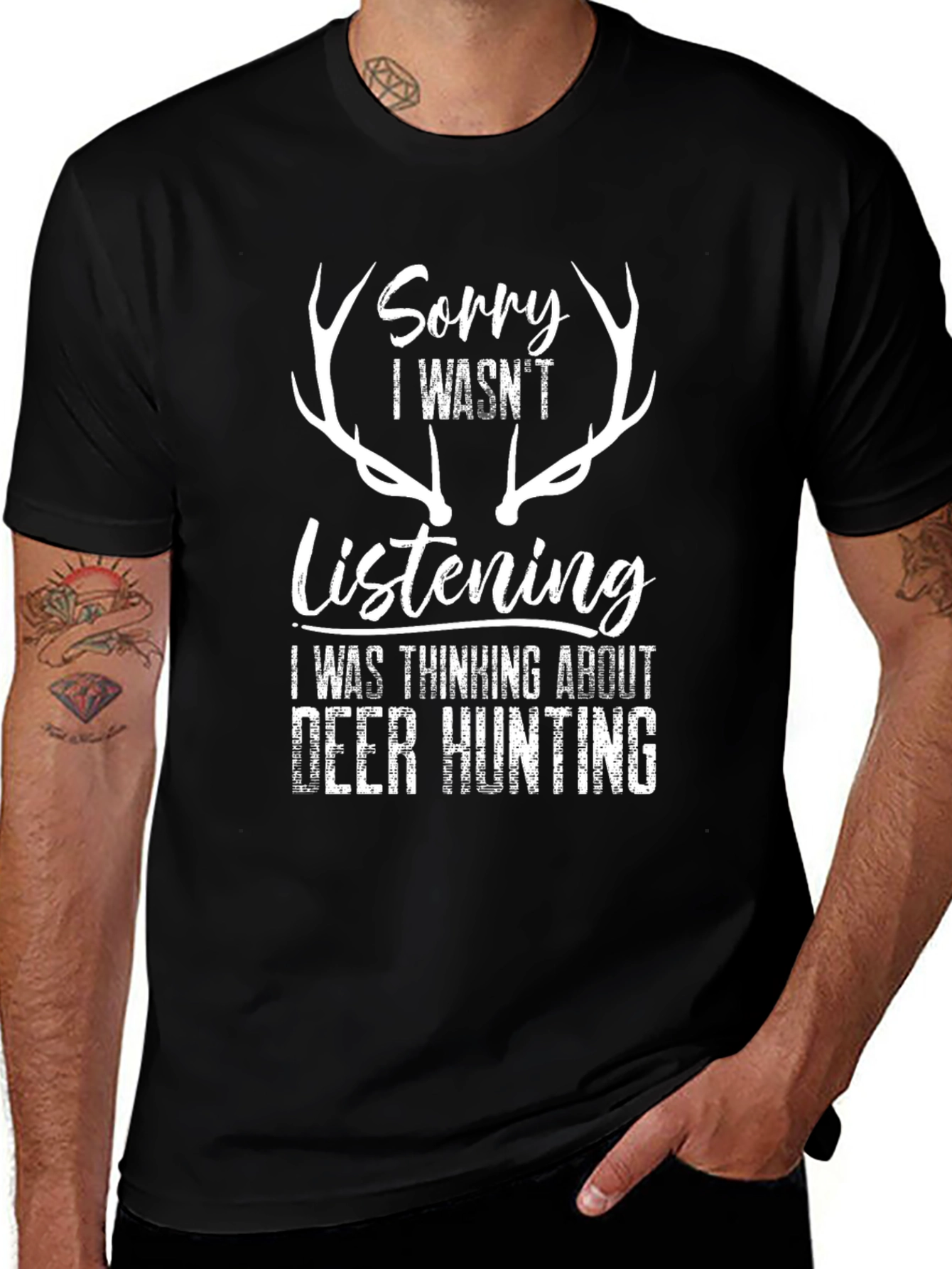 Deer Hunting Graphic Tee