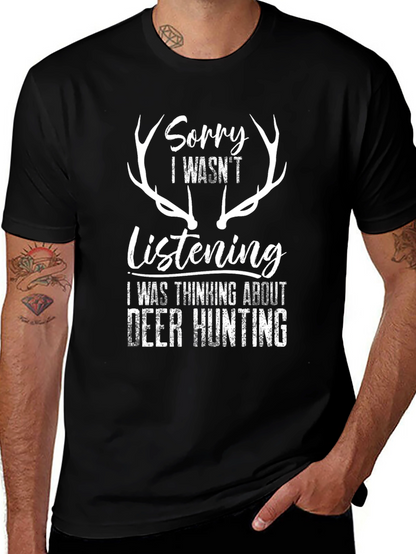 Deer Hunting Graphic Tee