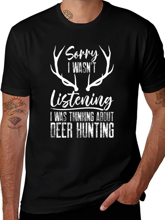 Deer Hunting Graphic Tee