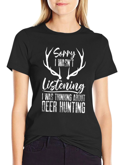 Deer Hunting Graphic Tee