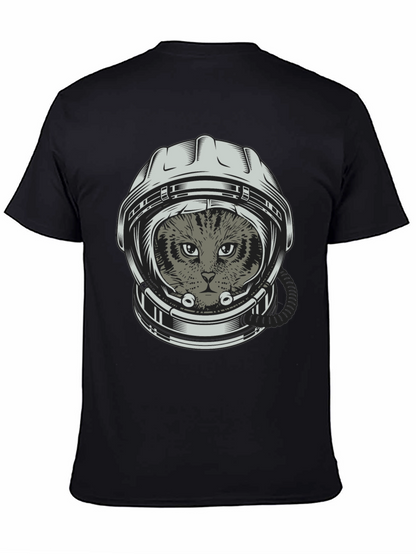 Cat Astronaut T-Shirt - Space Kitten Tee