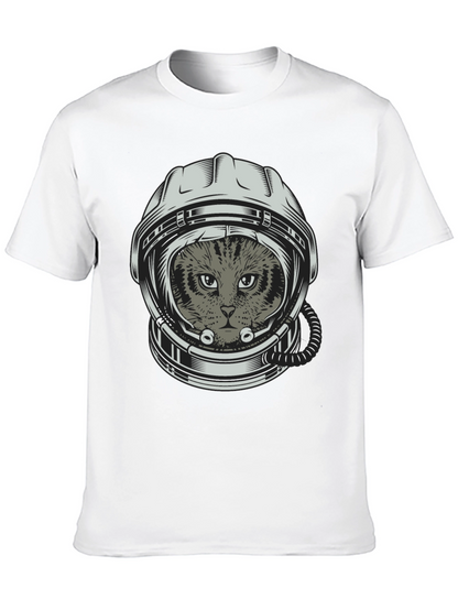 Cat Astronaut T-Shirt - Space Kitten Tee