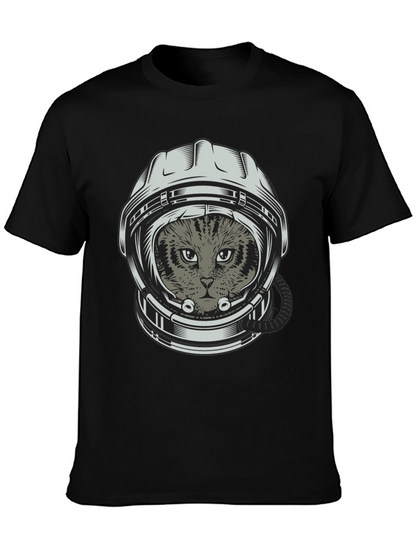 Cat Astronaut T-Shirt - Space Kitten Tee