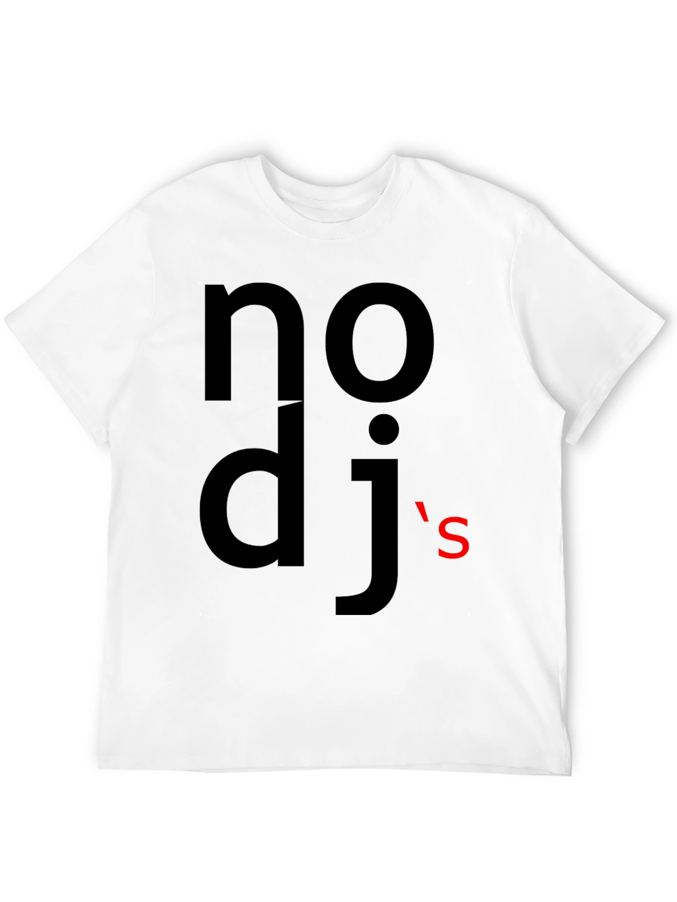 Nodjs Black Graphic Tee