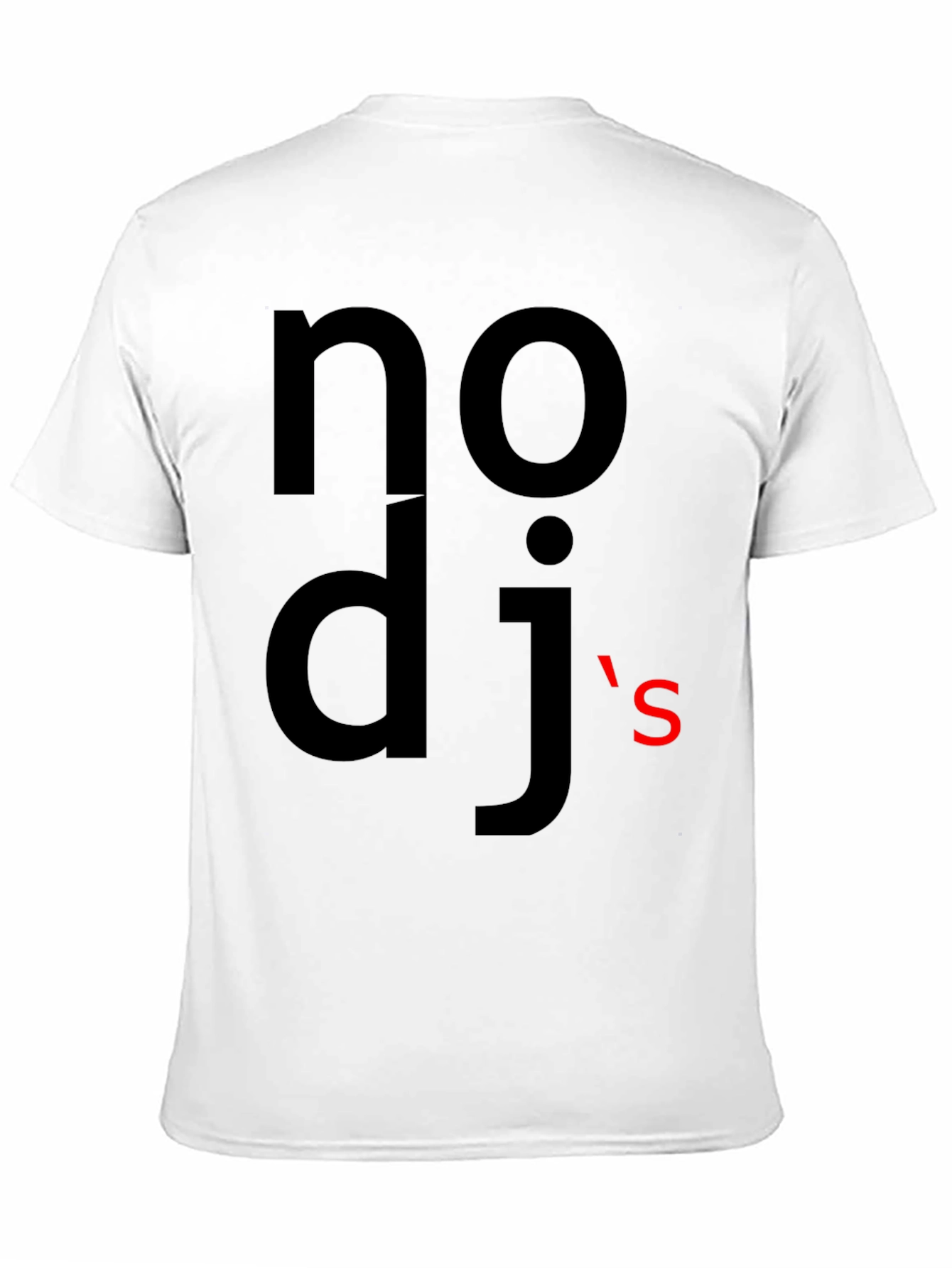 Nodjs Black Graphic Tee