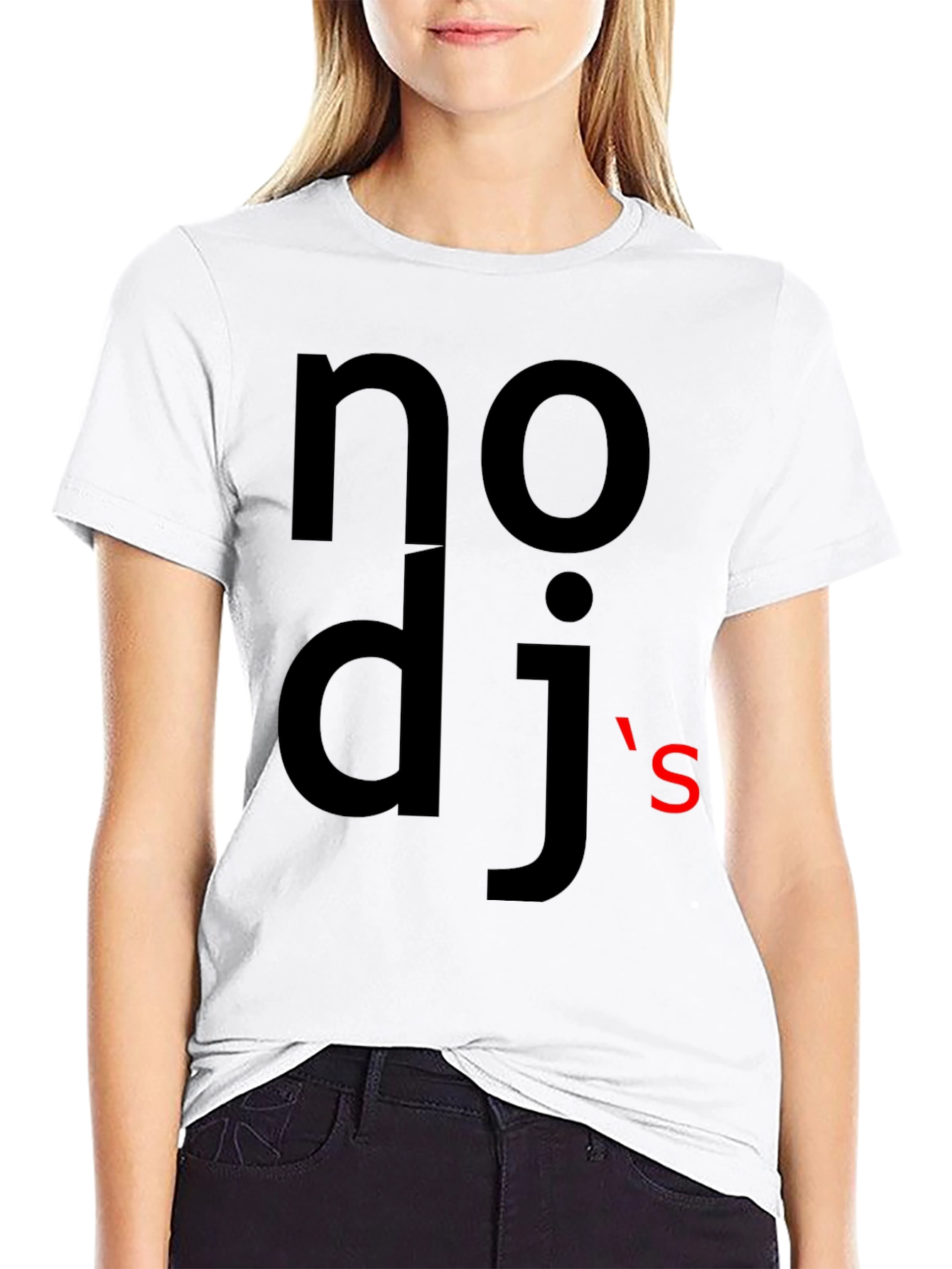 Nodjs Black Graphic Tee