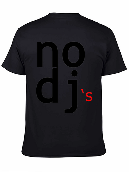 Nodjs Black Graphic Tee