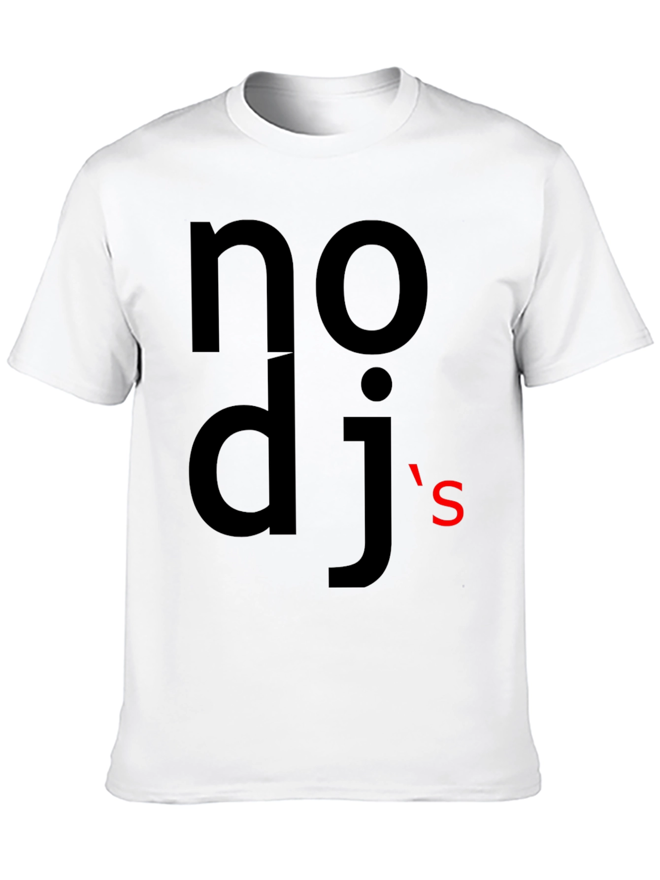 Nodjs Black Graphic Tee
