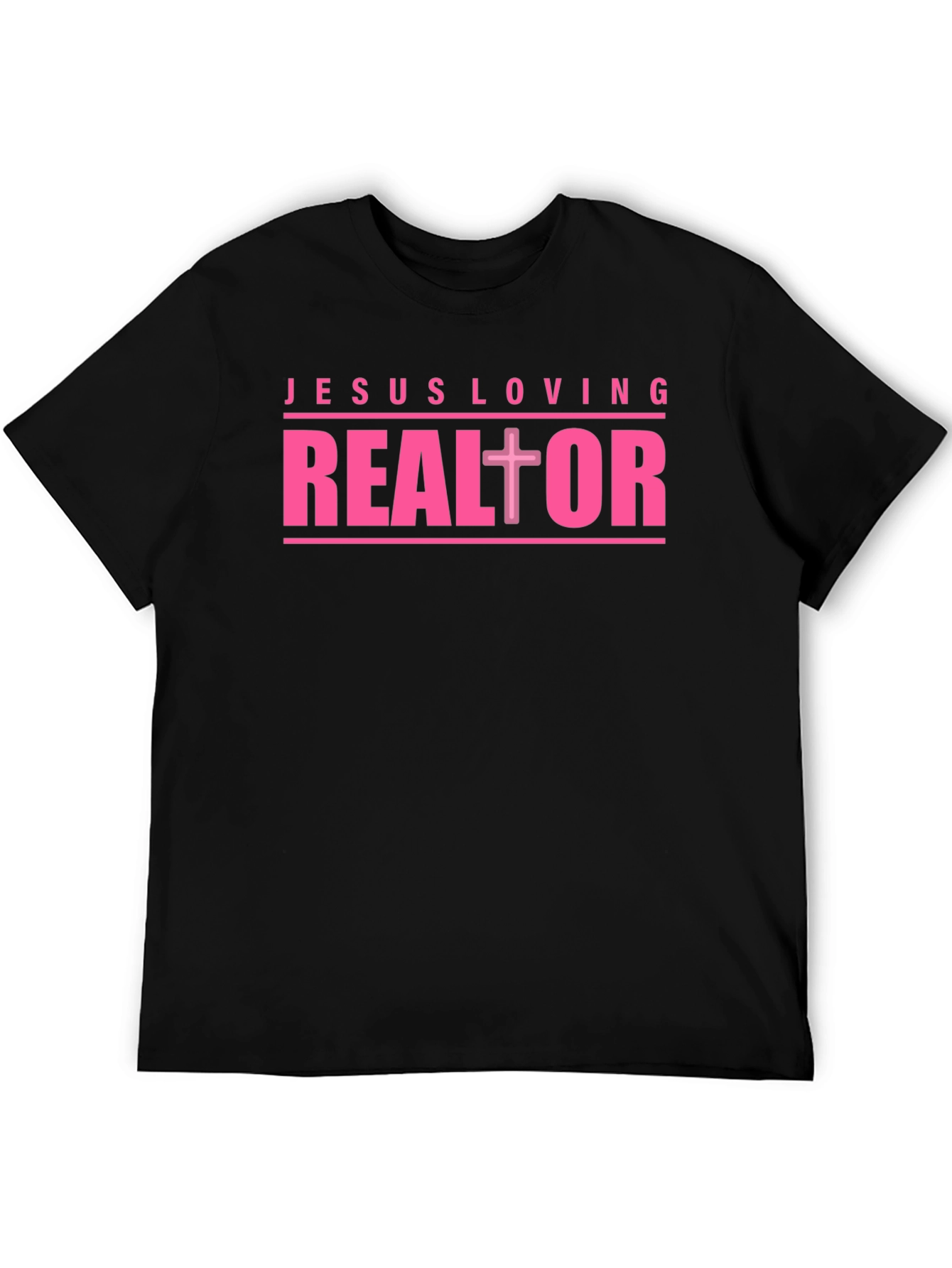 Jesus Loving Realtor Graphic T-Shirt