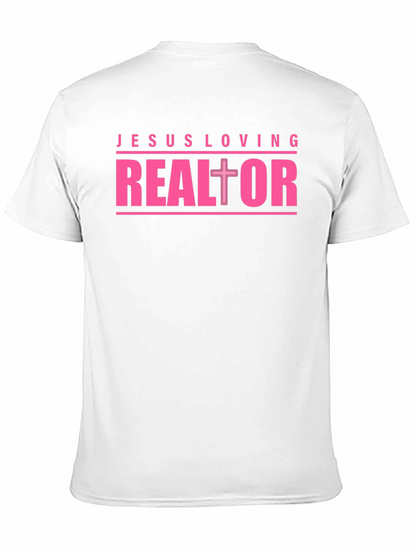 Jesus Loving Realtor Graphic T-Shirt