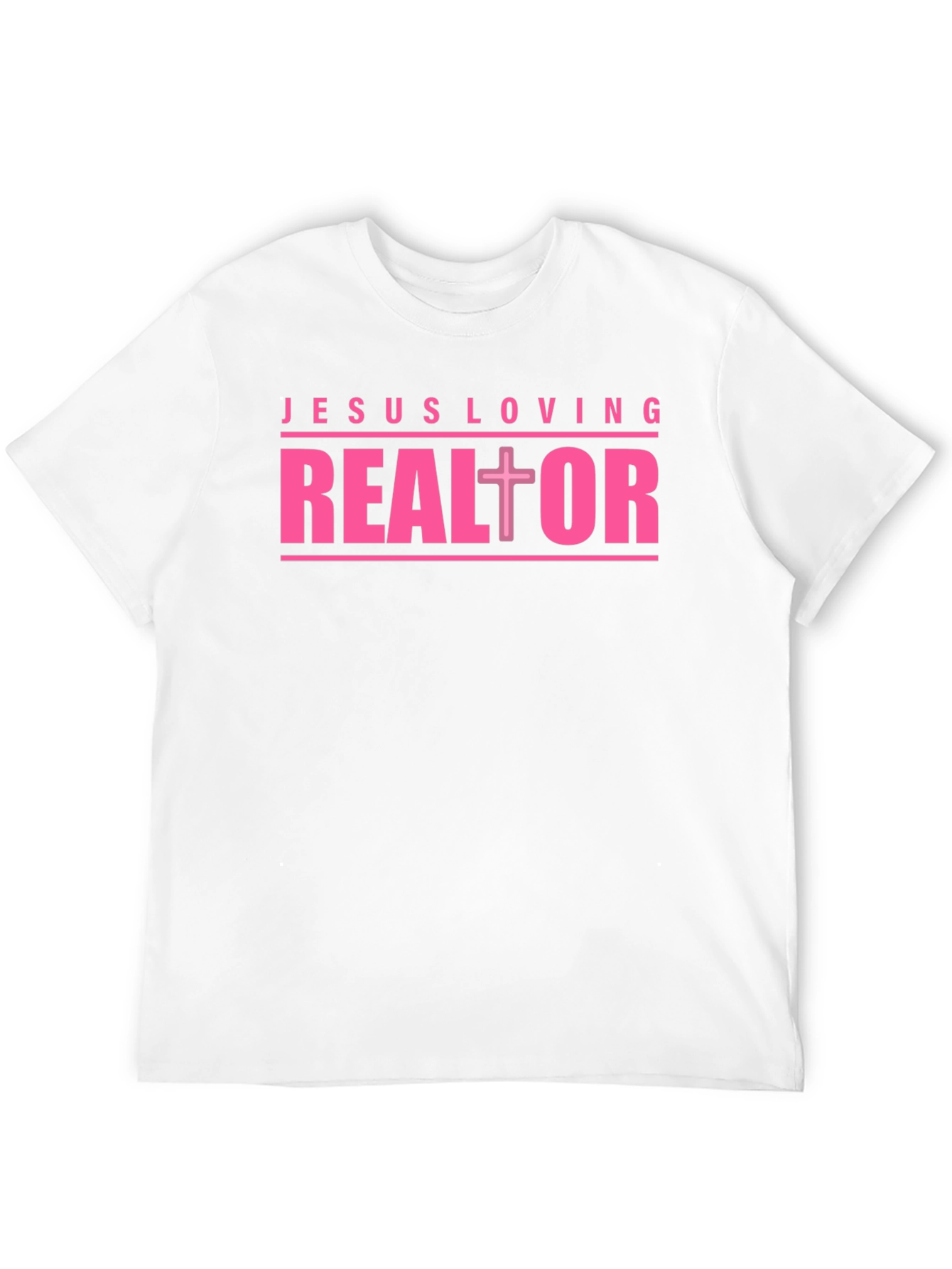 Jesus Loving Realtor Graphic T-Shirt