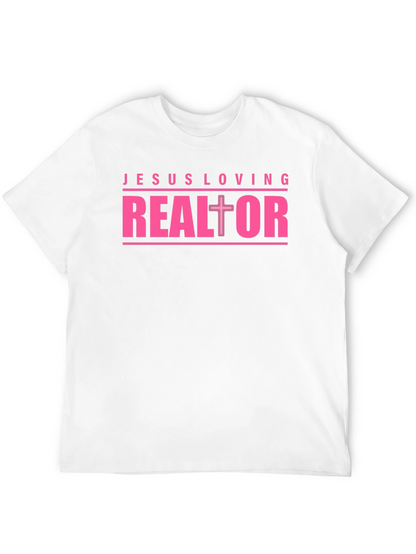 Jesus Loving Realtor Graphic T-Shirt