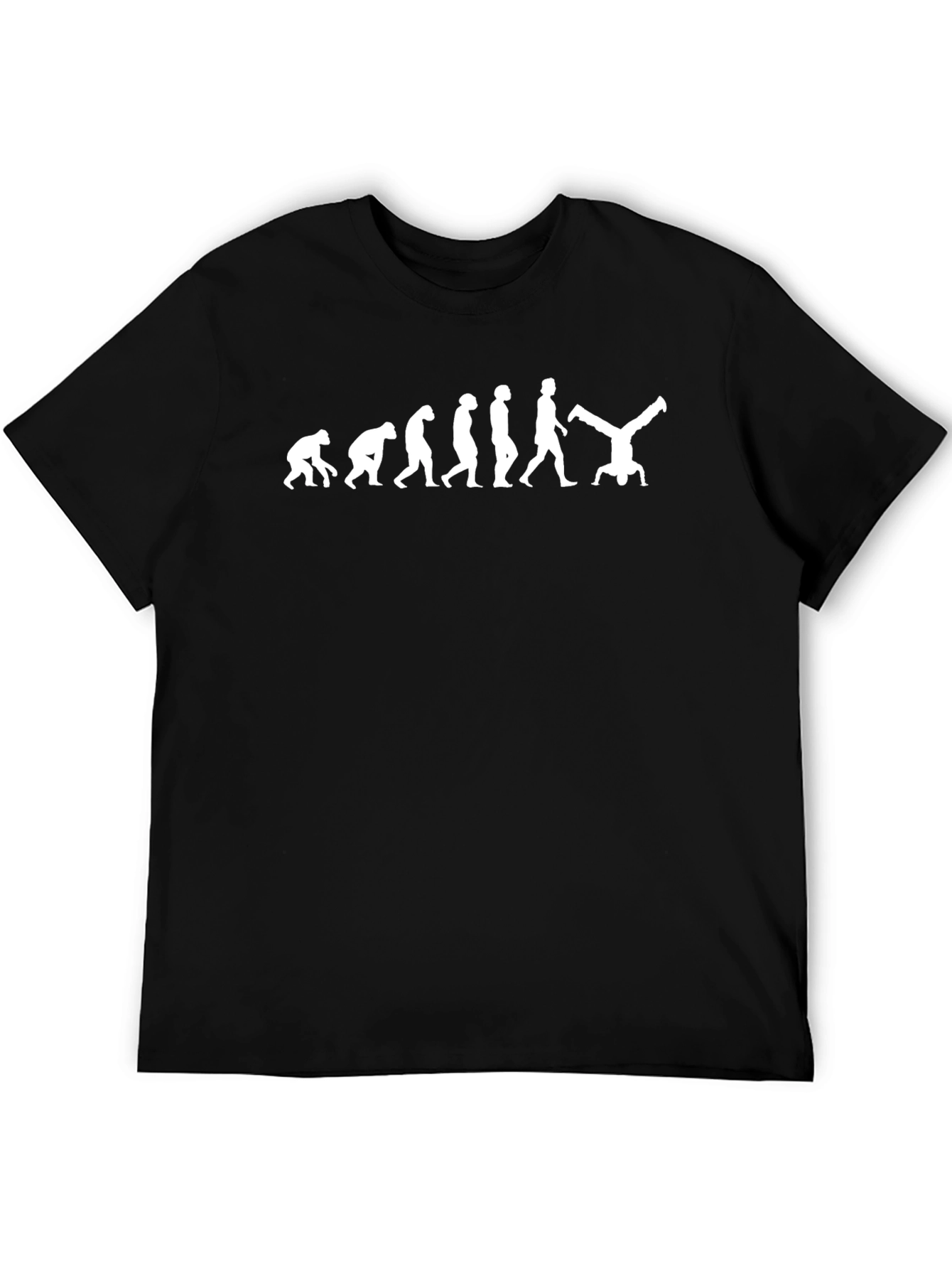Evolution Headstand Black T-Shirt