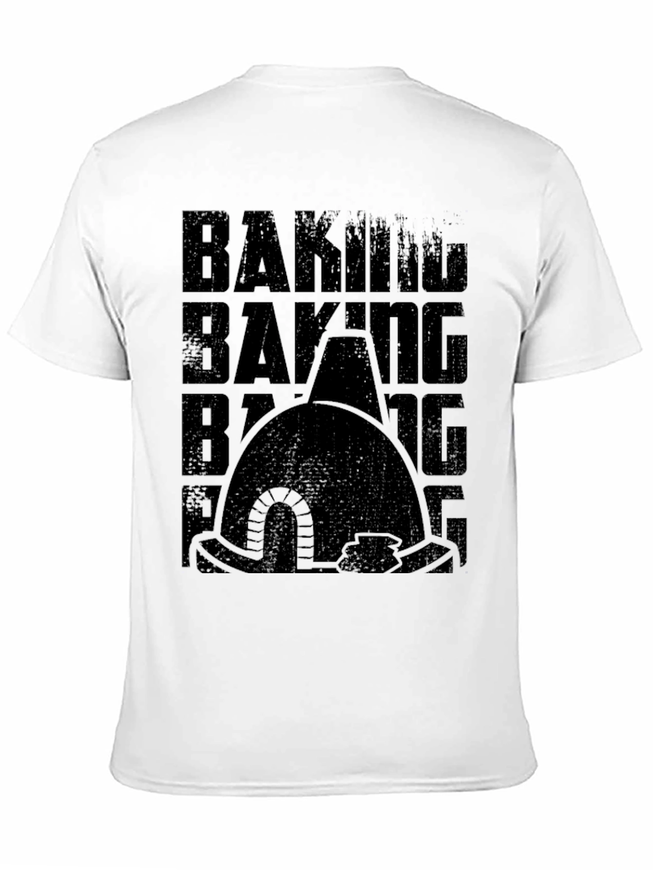Baking Oven Graphic Black T-Shirt