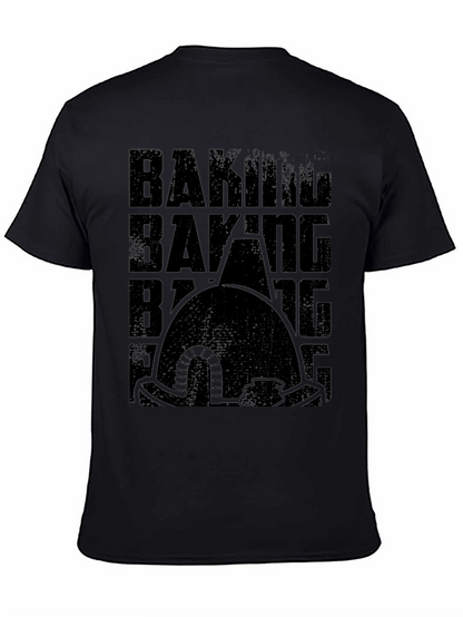 Baking Oven Graphic Black T-Shirt