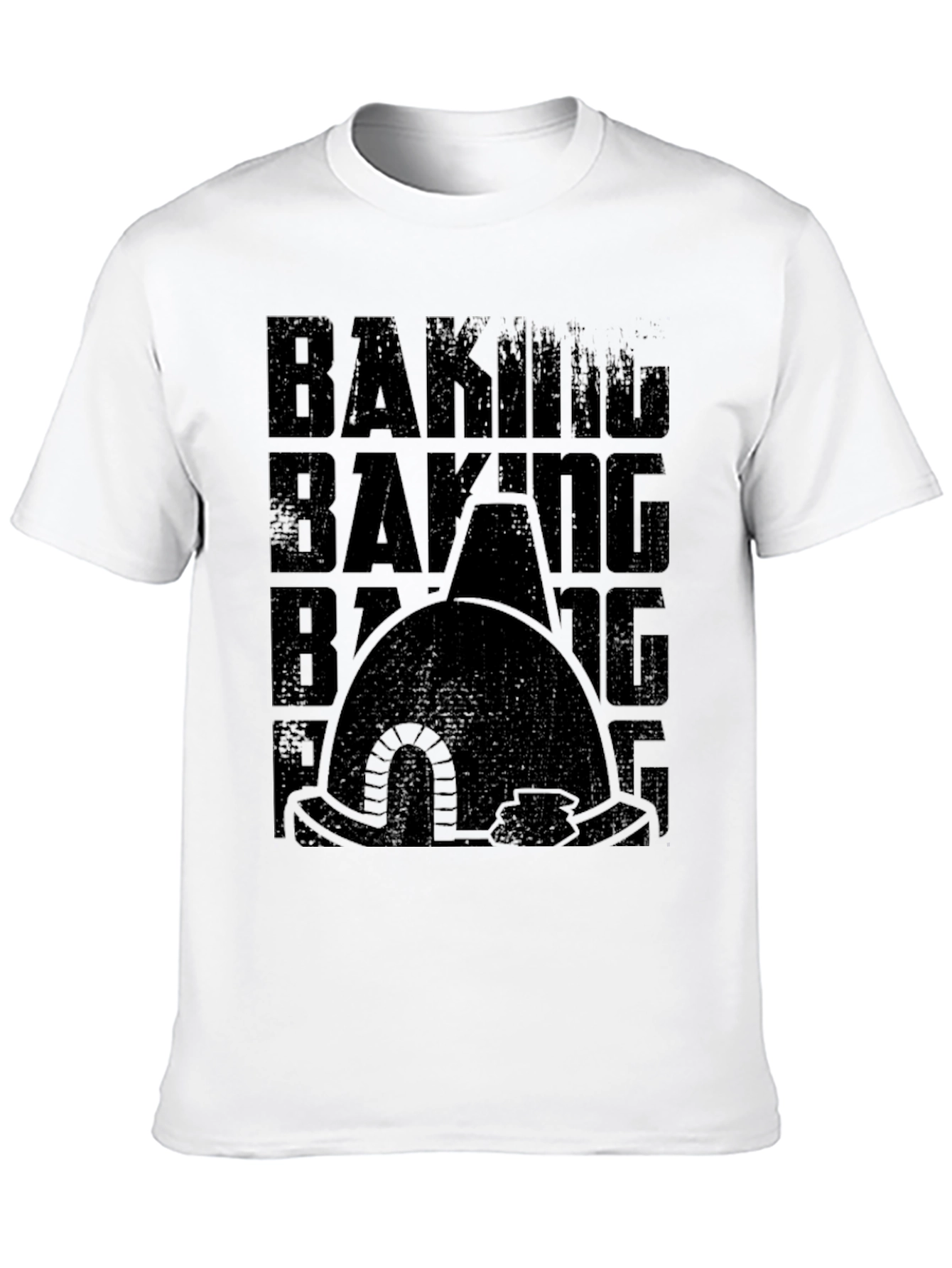 Baking Oven Graphic Black T-Shirt