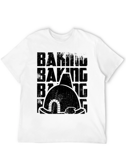 Baking Oven Graphic Black T-Shirt