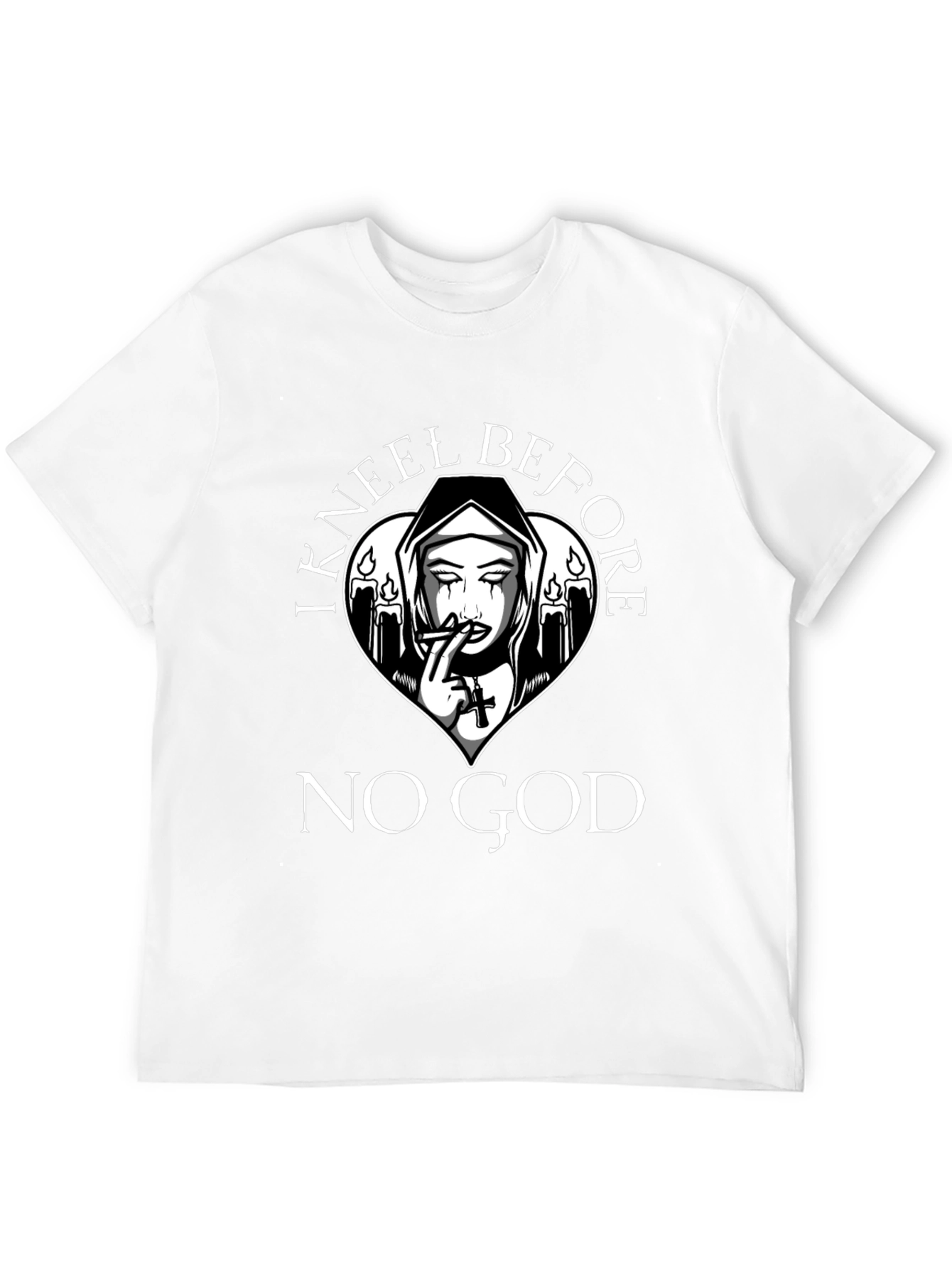 I Kneel Before No God T-Shirt