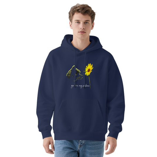 Sunshine Dog Sunflower Hoodie