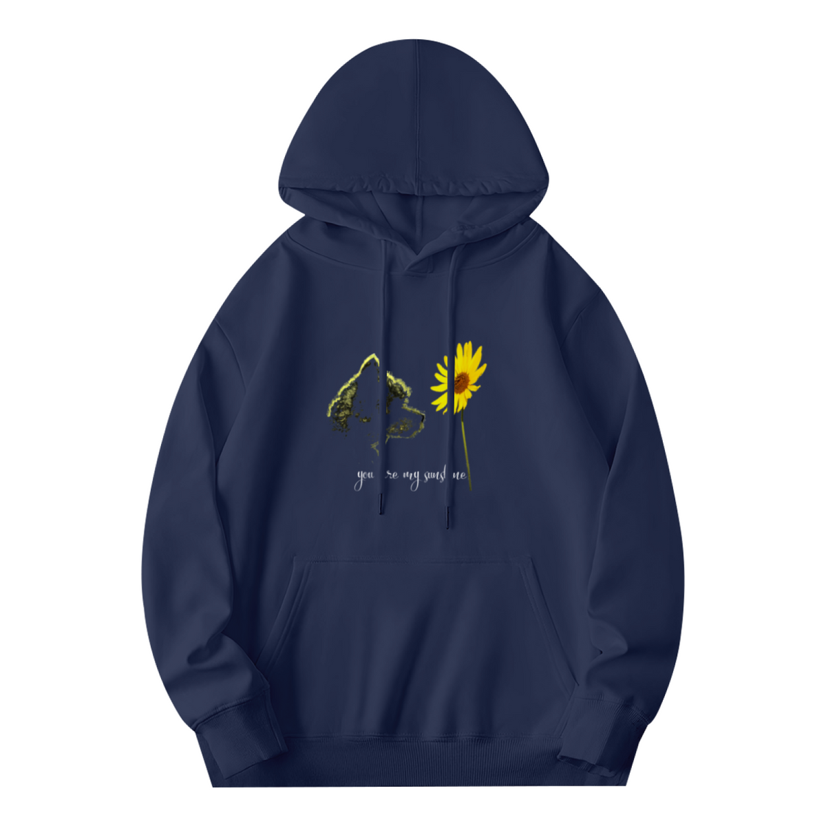 Sunshine Dog Sunflower Hoodie