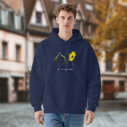 Sunshine Dog Sunflower Hoodie