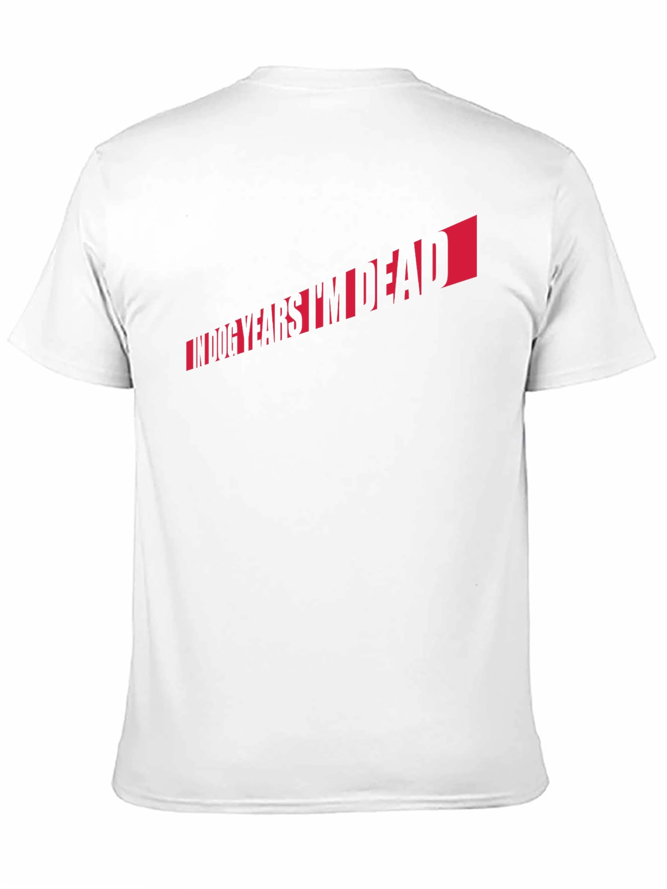 In Dog Years Im Dead T-Shirt - Black Tee