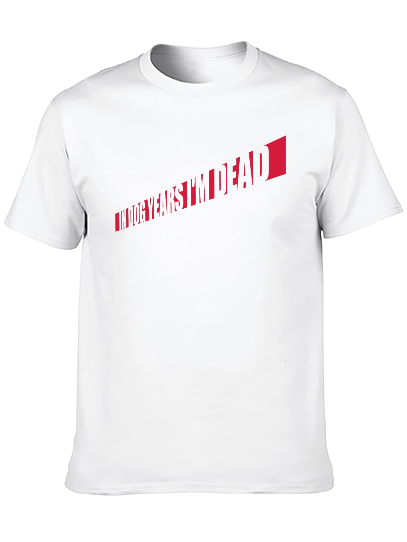 In Dog Years Im Dead T-Shirt - Black Tee
