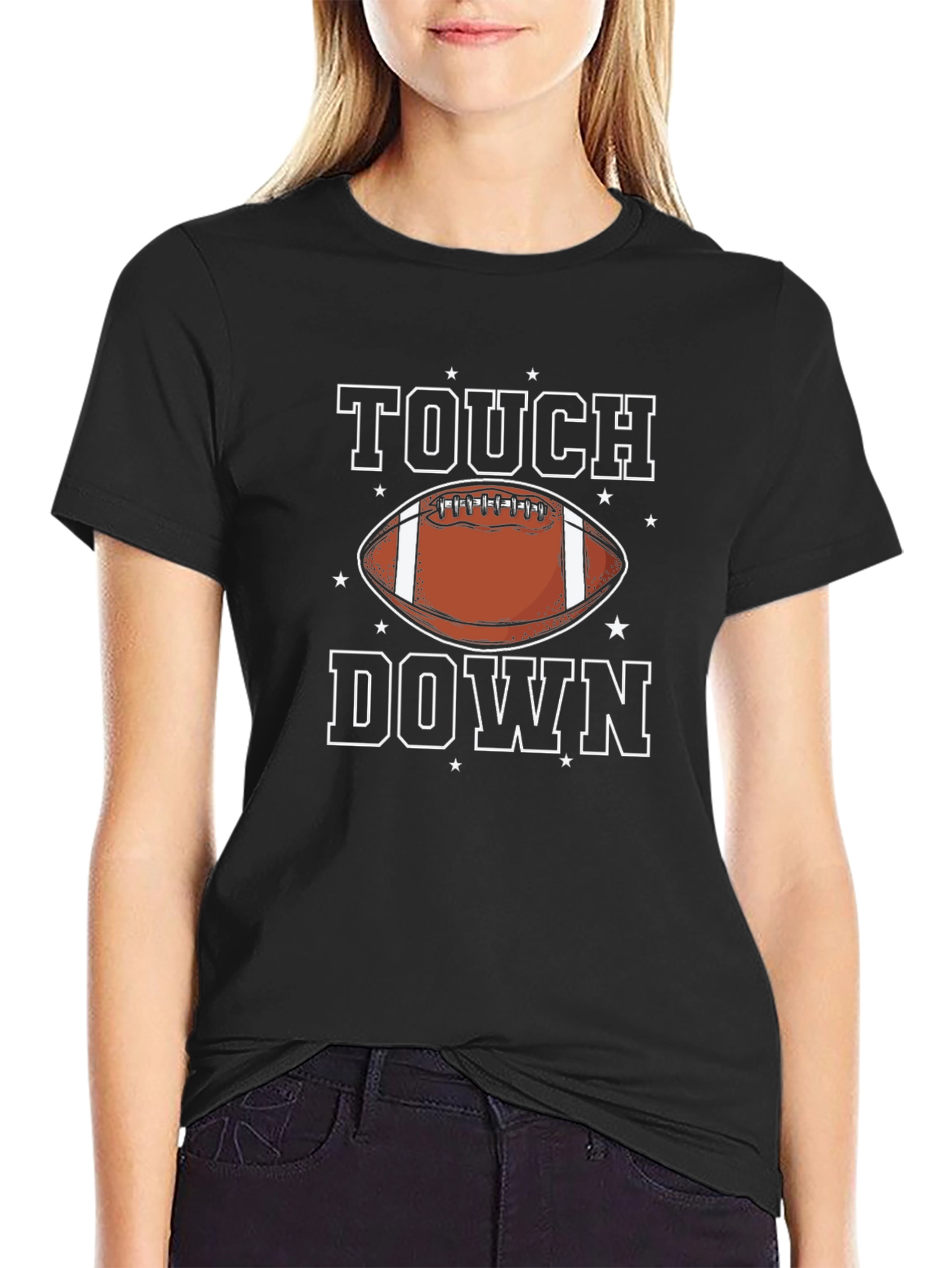 Touchdown Football Graphic T-Shirt