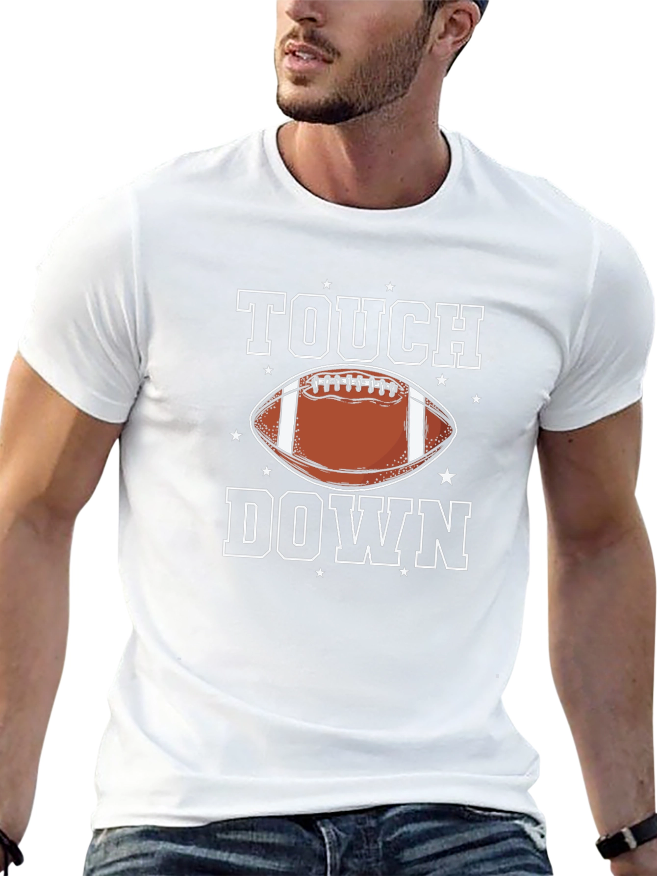 Touchdown Football Graphic T-Shirt