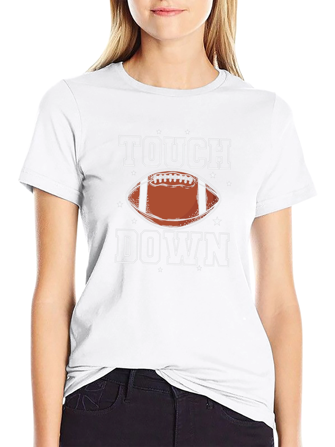 Touchdown Football Graphic T-Shirt