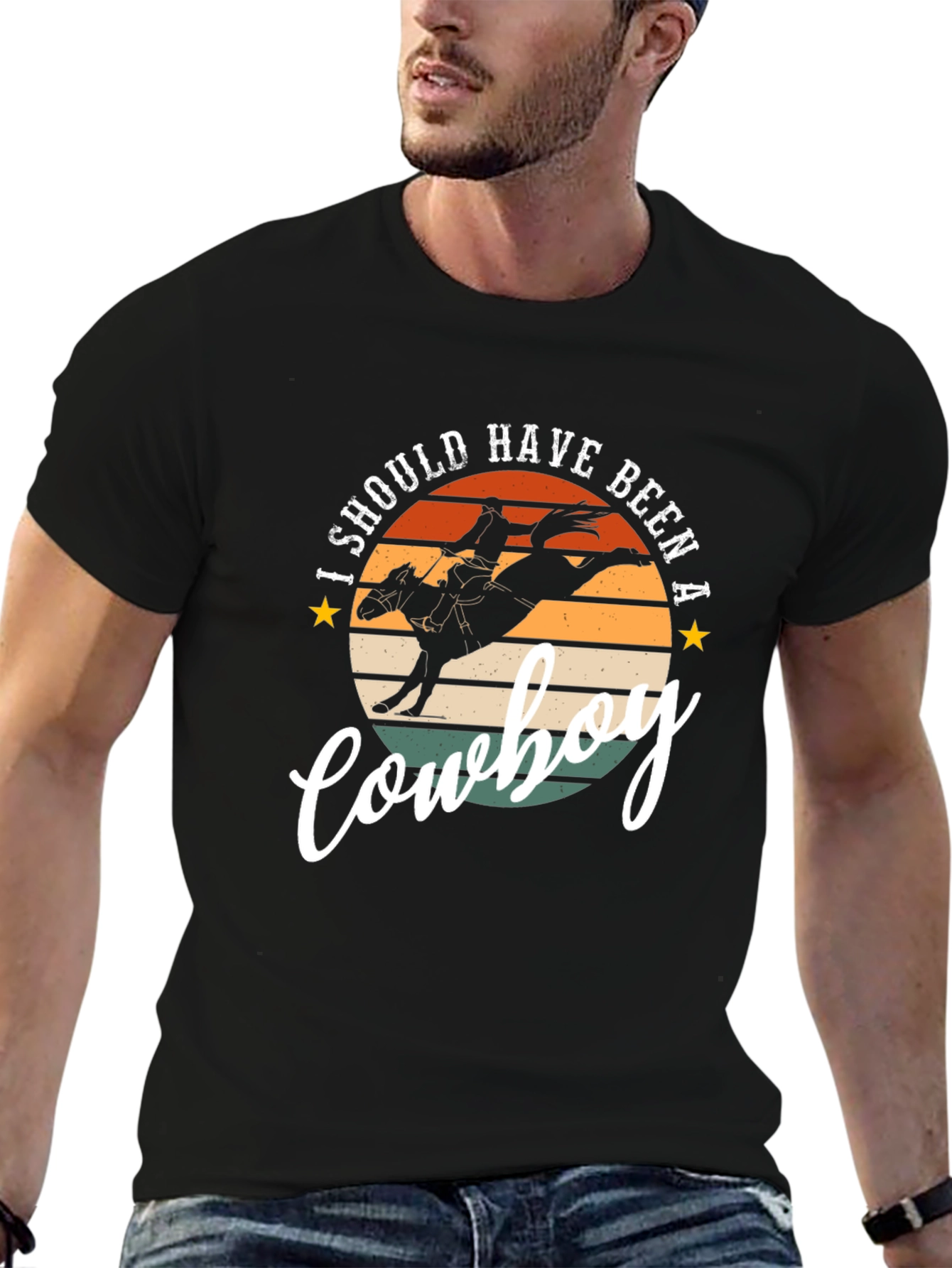 I Should Have Been A Cowboy Graphic Tee