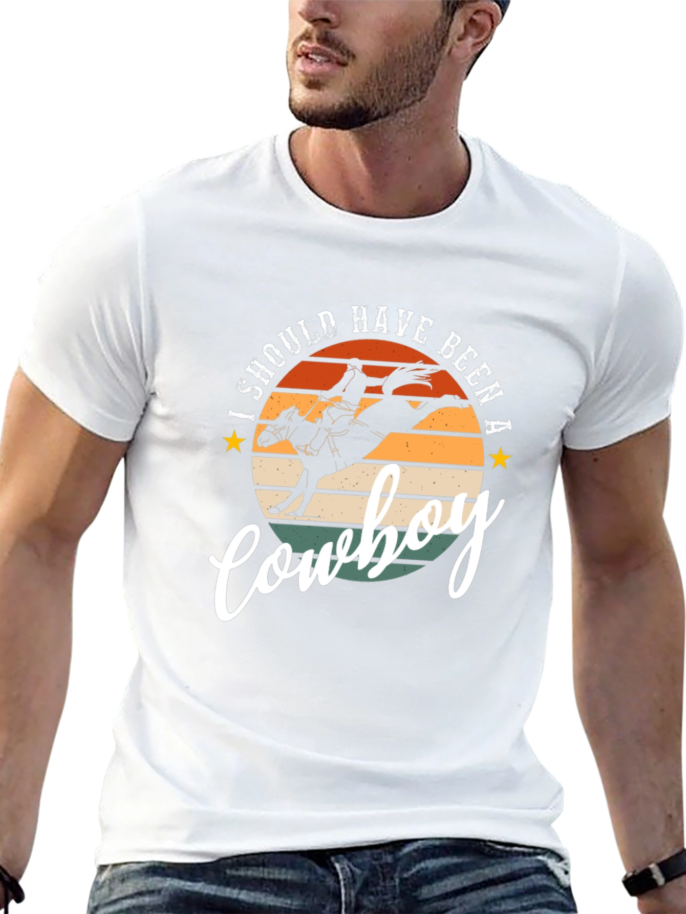 I Should Have Been A Cowboy Graphic Tee