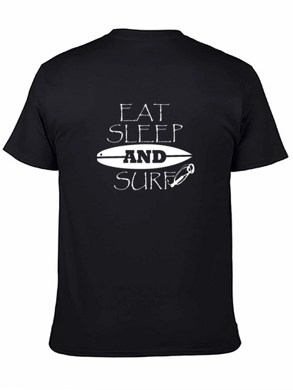 Eat Sleep Surf Graphic Tee