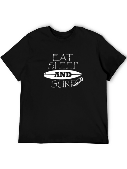 Eat Sleep Surf Graphic Tee