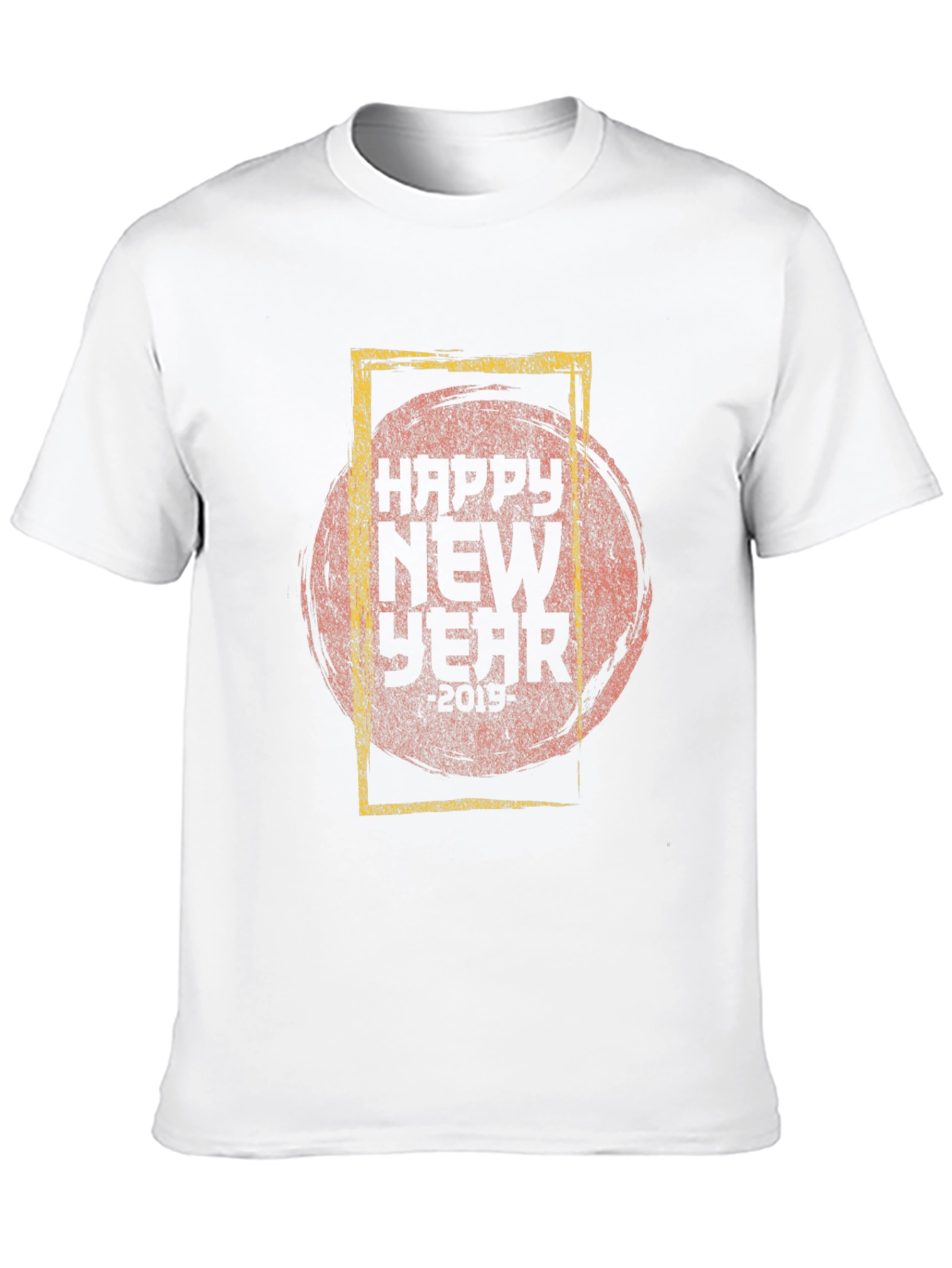 Happy New Year Graphic Tee - Stylish Celebration Shirt