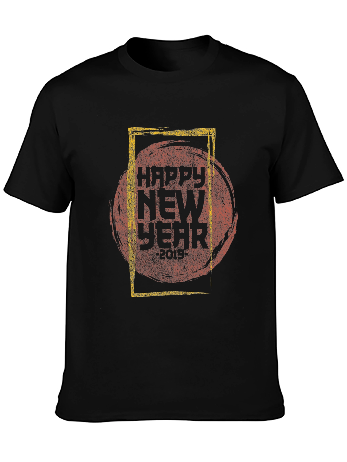 Happy New Year Graphic Tee - Stylish Celebration Shirt